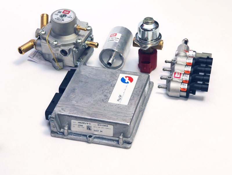 BRC Sequent Plug & Drive 4 cilindru komplekts